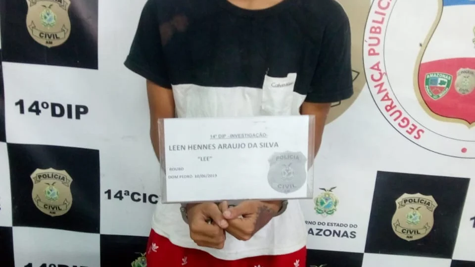 Polícia prende homem após roubar celular de mulher no bairro Dom Pedro