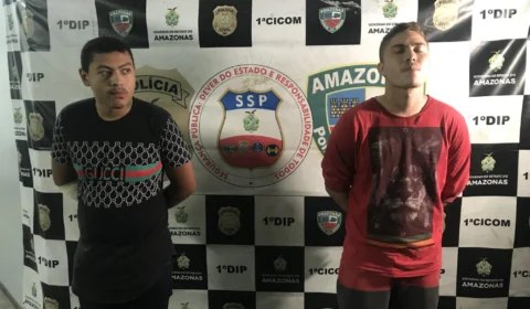 Dupla é presa após realizar diversos assaltos na área do Aleixo