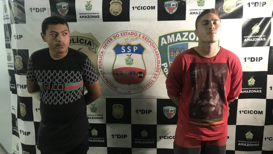 Dupla é presa após realizar diversos assaltos na área do Aleixo