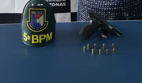 Foragido da justiça foi detido em posse de uma pistola no município de Coari