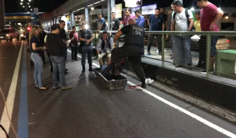Homem morre após ser atropelado na Avenida Torquato Tapajós