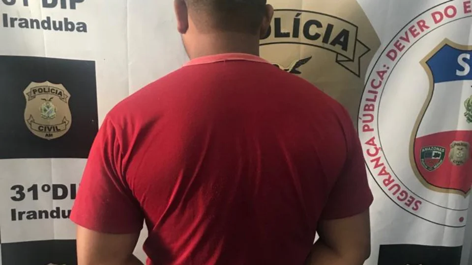 Jovem é preso por estuprar criança de 9 anos em Iranduba