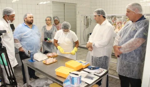 “Dia no Campo” no primeiro abatedouro de aves com o SIE no Amazonas.