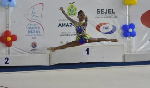 Sábado acontece na Vila Olímpica o 5º Torneio de Ginástica Artística do Am