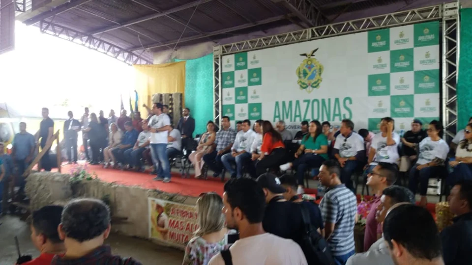 Wilson Lima participa de lançamento de projeto social em Manacapuru