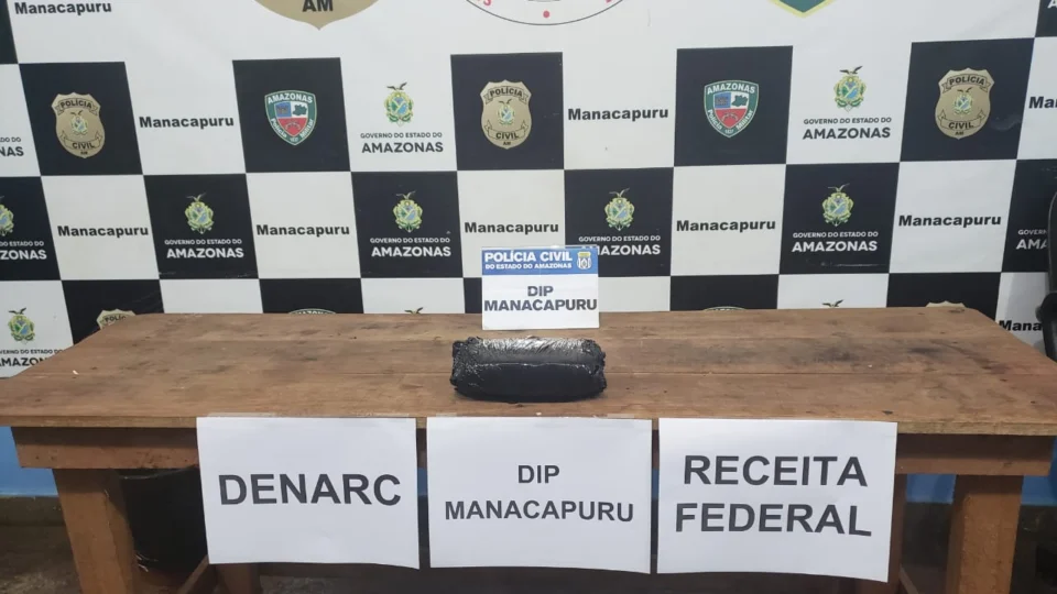Entorpecente é apreendida em embarcação com destino Manaus