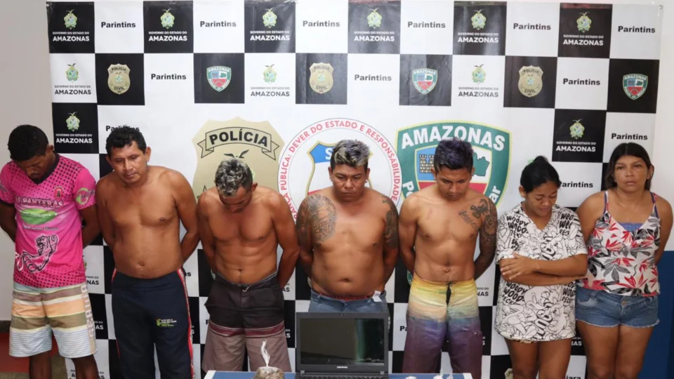 Nove são detidos durante operação contra o tráfico em Parintins
