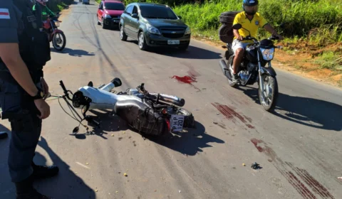 Acidente deixa uma criança gravemente ferida no Parque Riachuelo em Manaus