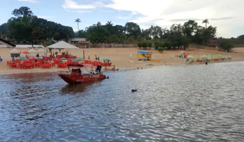 Banhista morre afogado na Praia Dourada, durante o domingo (2)