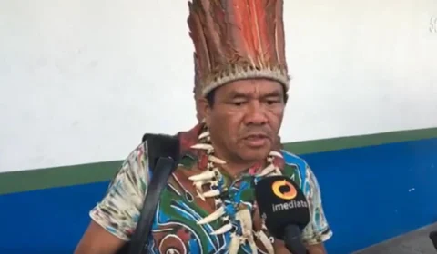 Indígenas pedem socorro após ameaças de traficantes à reserva, no bairro Nova Cidade