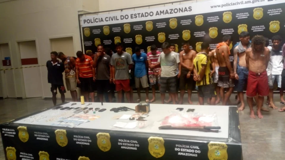 Operação Imperium resulta em 60 presos e 5 adolescentes apreendidos em Manaus