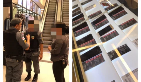 Bandidos invadem shopping na Cidade Nova e levam 20 celulares – Os funcionários ficaram apavorados