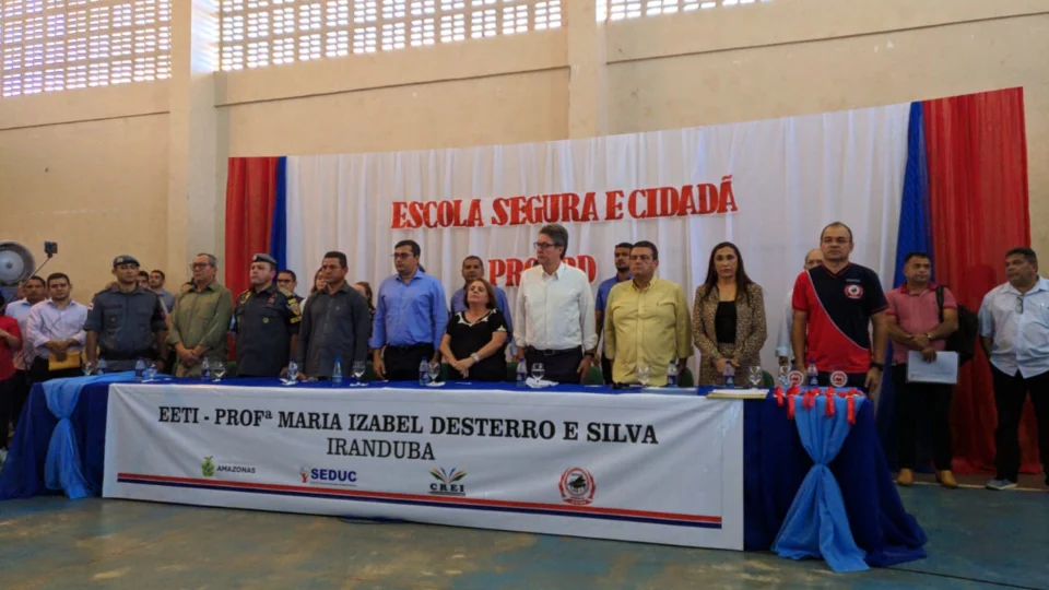 Governo do AM lança projeto “Educação com Segurança” para combater a violência nas escolas estaduais