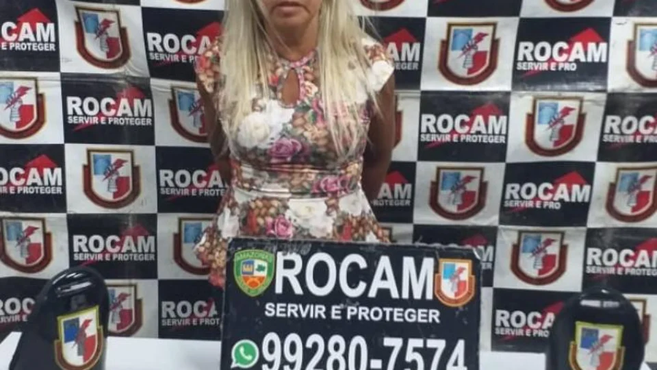 Rocam prende loira do crime com drogas no conjunto Eliza Miranda