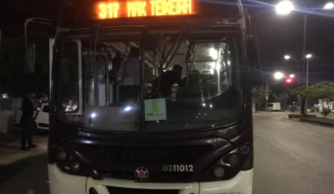 Bandidos aterrorizam passageiros da linha 317 na Cidade Nova e levam todos os pertences das vítimas