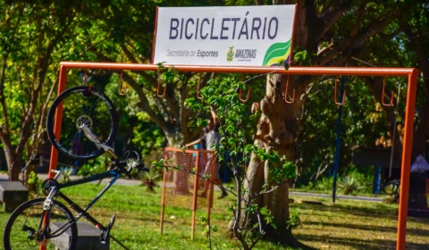 Vila Olímpica de Manaus ganha o primeiro bicicletário público do AM