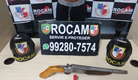 Homem de 27 anos é detido com espingarda no Colônia Terra Nova