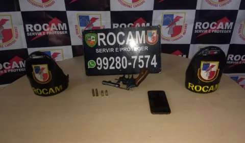 Trio é detido com arma de fogo no São José