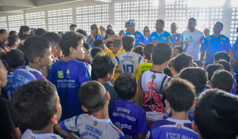 Unidos do Alvorada, realizou na manhã deste sábado a abertura da Copa Alvorada de Futsal