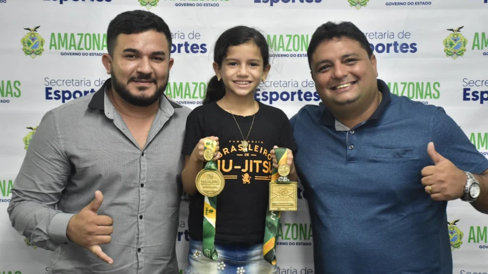 Atleta amazonense de 8 anos irá disputar o Sul-Americano de Jiu-jitsu