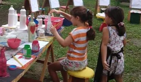 Palacete Provincial recebe mostra coletiva com obras de artistas mirins