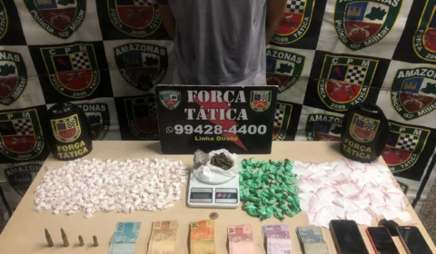 Mais de 10 pessoas foram presas e veículos recuperados pela PM no Amazonas