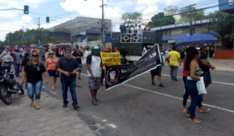 Trabalhadores da educação, saúde e segurança do Estado fazem assembleia geral unificada para decidir sobre greve