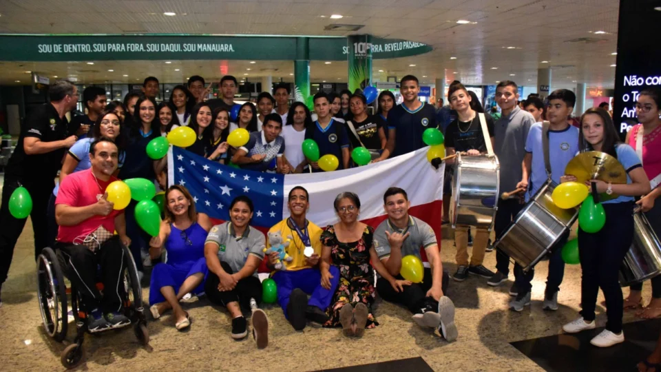 ‘Fiquei surpreso e muito feliz’, disse o paratleta sobre recepção em Manaus