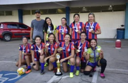 Humaitá é campeão do Futsal Feminino Juvenil do JEAs