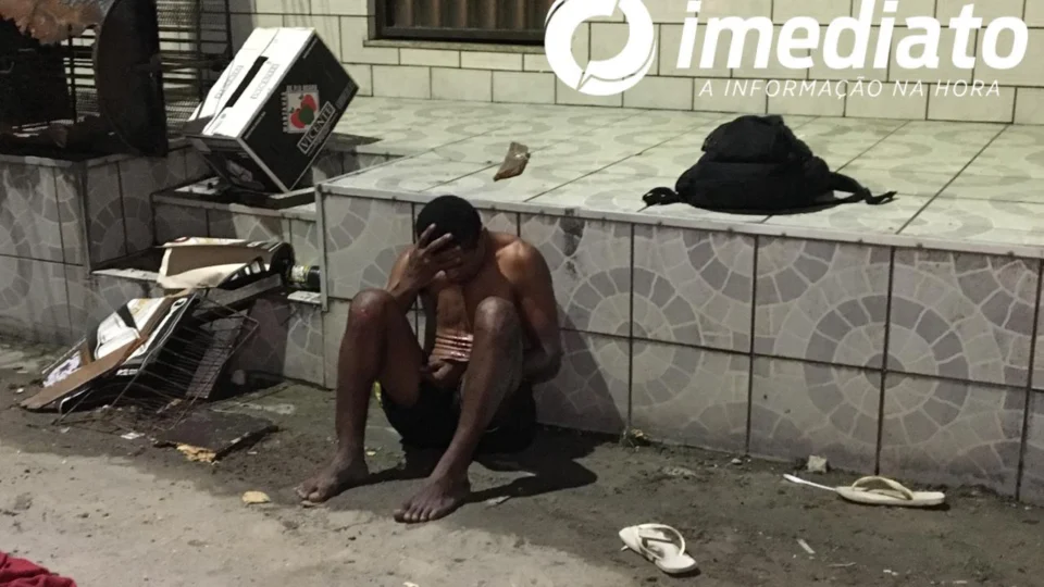Homem é agredido após tentar roubar residência na Cidade Nova