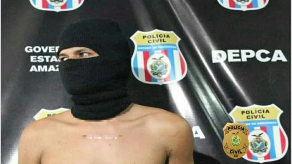 Homem é preso por estuprar duas crianças, uma de 8 e outra de 9 anos, em Manaus