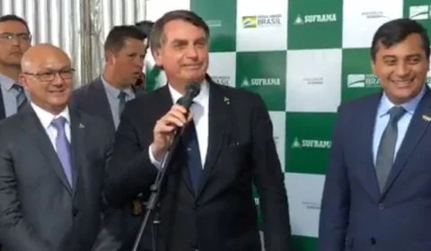 Em Manaus, Bolsonaro diz que obra da BR 319 deve começar em 2020