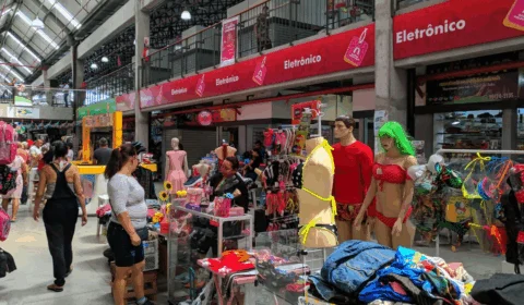 Comerciantes realizam bazar e sorteios no Shopping Phelippe Daou