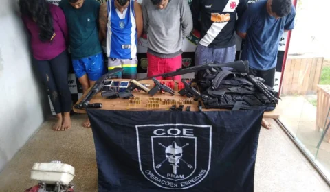 Polícia encaminha reforços a Caapiranga após fuga de detentos