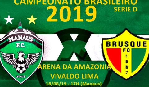 Ingressos para o último duelo entre Manaus e Brusque estão quase esgotados