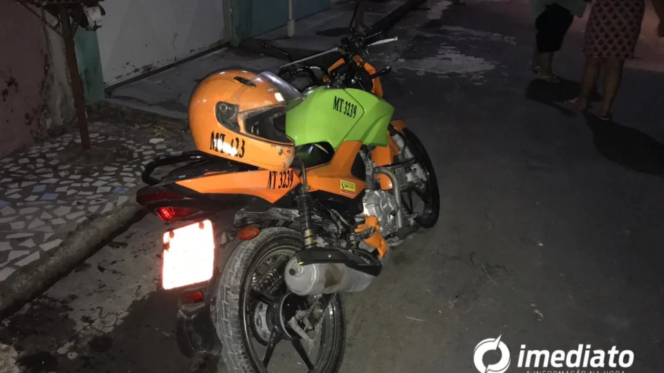 Mototaxista é esfaqueado durante assalto na Cidade Nova