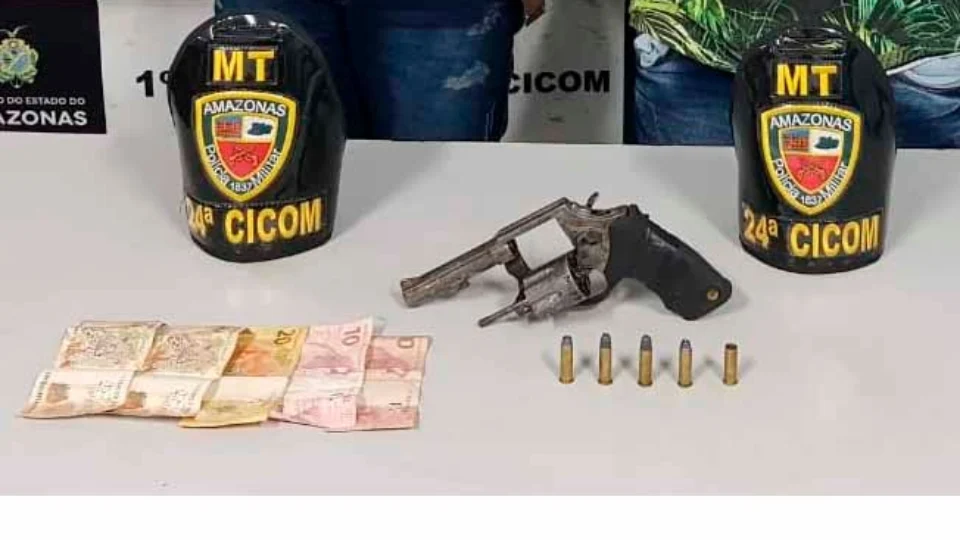 Atiradores são detidos no centro de Manaus, por Policiais Militares