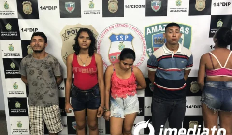 Casais do crime são presos realizando assaltos dentro do terminal T5