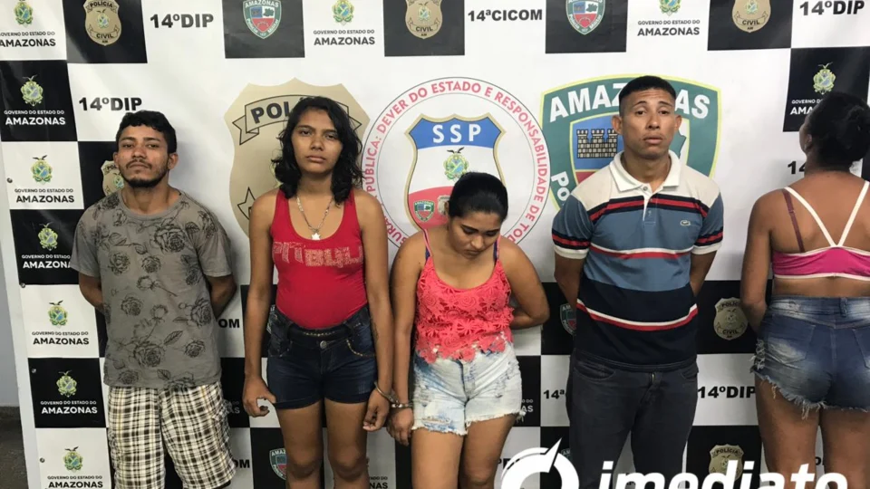 Casais do crime são presos realizando assaltos dentro do terminal T5