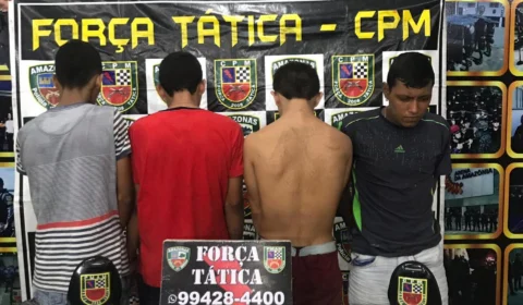 Jovem de 18 anos é preso e três adolescentes apreendidos por tráfico no Morro da Liberdade