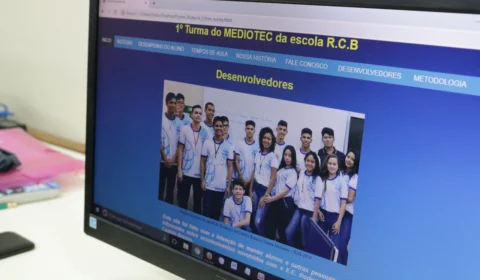 Alunos de escola em Manaus desenvolvem site para integrar comunidade escolar