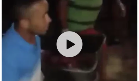 Imagens fortes – População vibra com a morte de assaltantes no Monte das Oliveiras