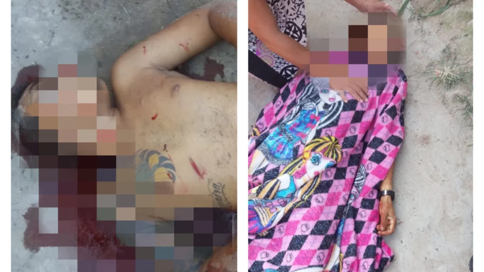 Vídeo – Veja o momento em que genro e sogra são assassinados no Mutirão