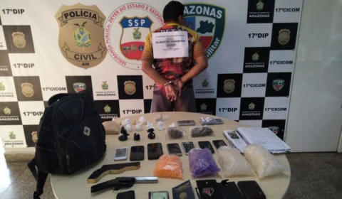 Polícia prende suposto assaltante no bairro Redenção