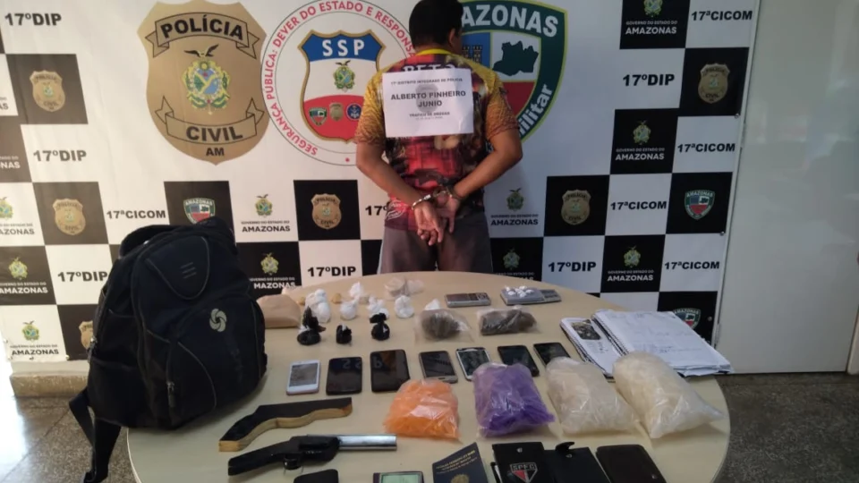 Polícia prende suposto assaltante no bairro Redenção