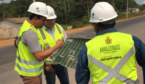 Obras de infraestrutura avançam na rodovia Am-070