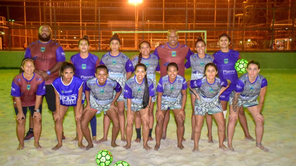 Seleção Amazonense de Beach Soccer feminino disputa torneio no Rio de Janeiro