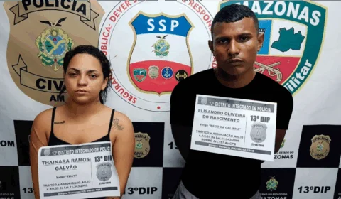 Polícia prende casal com drogas, dinheiro e balança de precisão