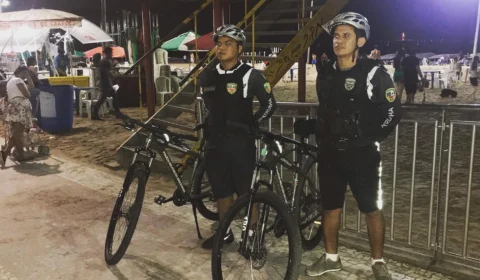 Quatro suspeitos são detidos pela Ciclopatrulha na Ponta Negra