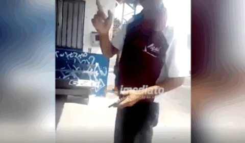 Vídeo mostra motorista sendo coagido a dirigir coletivo em condições precárias